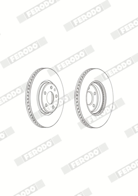 Brake Disc PREMIER DDF1996C-1