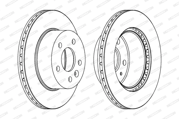 Brake Disc PREMIER Coat+ disc DDF860C
