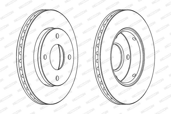Brake Disc PREMIER Coat+ disc DDF1621C