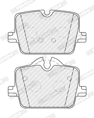 Brake Pad Set, disc brake PREMIER ECO FRICTION FDB5340