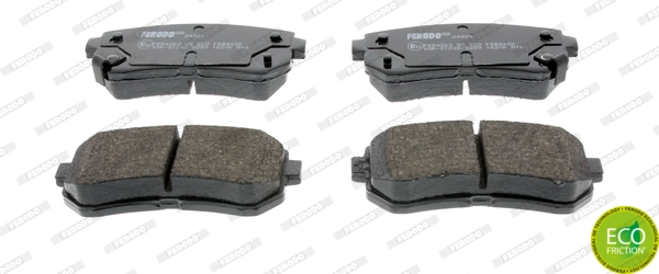 Brake Pad Set, disc brake PREMIER ECO FRICTION FDB4408
