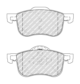 Brake Pad Set, disc brake PREMIER ECO FRICTION FDB1382