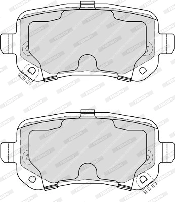 Brake Pad Set, disc brake PREMIER FDB4196