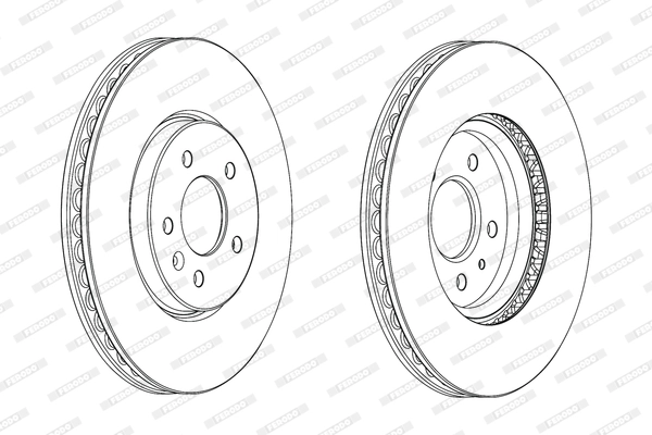 Brake Disc PREMIER DDF2191C-1