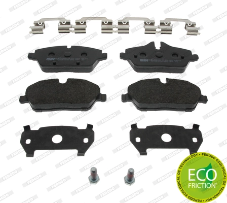 Brake Pad Set, disc brake PREMIER ECO FRICTION FDB1974