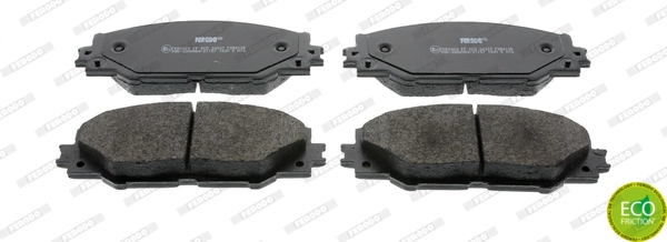 Brake Pad Set, disc brake PREMIER ECO FRICTION FDB4136
