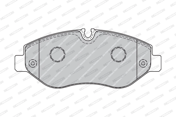Brake Pad Set, disc brake PREMIER ECO FRICTION FVR1778