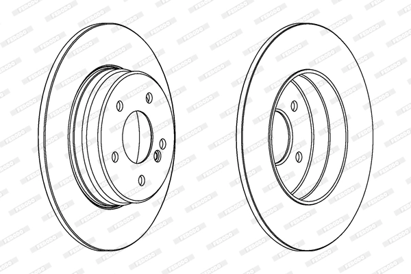 Brake Disc PREMIER Coat+ disc DDF963C