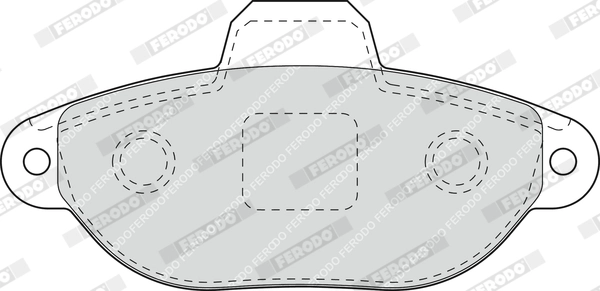 Brake Pad Set, disc brake PREMIER ECO FRICTION FDB1630