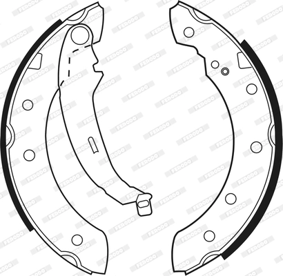 Brake Shoe Set PREMIER FSB519