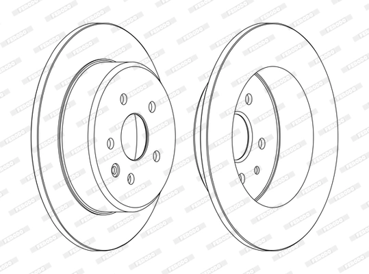Brake Disc PREMIER DDF1499C