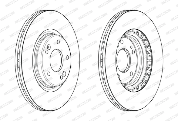 Brake Disc PREMIER DDF2680C