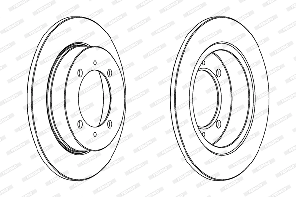 Brake Disc PREMIER Coat+ disc DDF886C