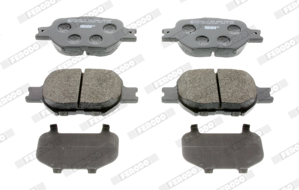 Brake Pad Set, disc brake PREMIER ECO FRICTION FDB1528