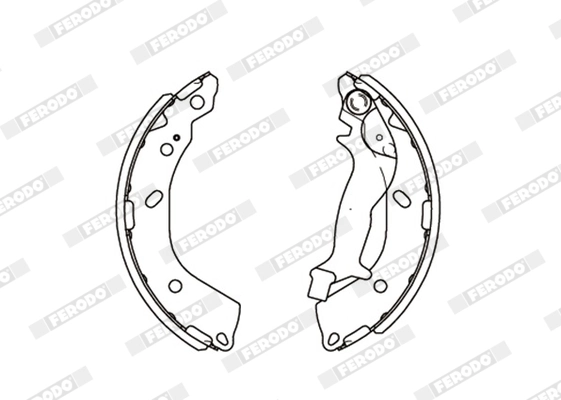 Brake Shoe Set PREMIER FSB4083