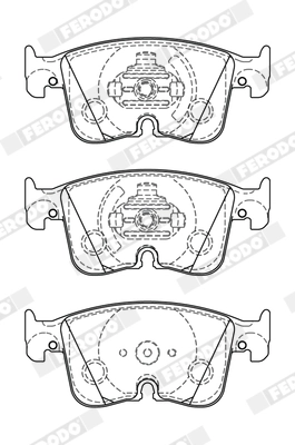 Brake Pad Set, disc brake PREMIER ECO FRICTION FDB5349