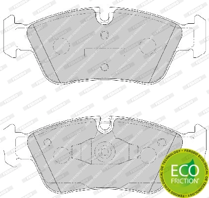 Brake Pad Set, disc brake PREMIER ECO FRICTION FDB1751