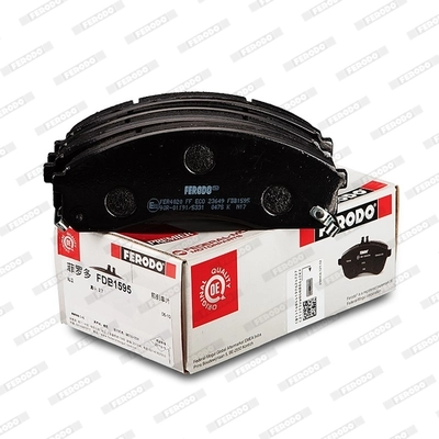 Brake Pad Set, disc brake PREMIER ECO FRICTION FDB1595