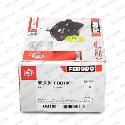 Brake Pad Set, disc brake PREMIER ECO FRICTION FDB1001