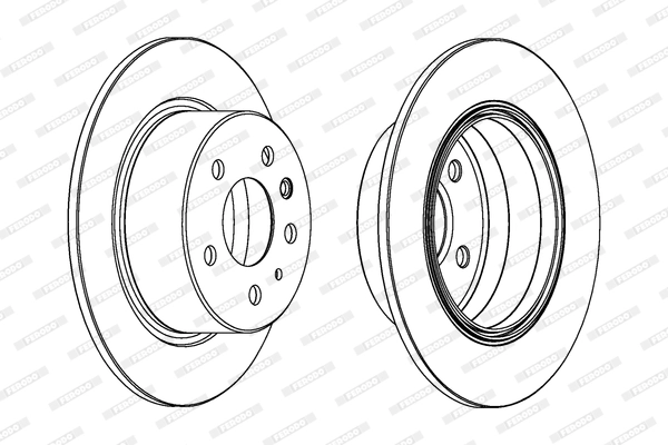 Brake Disc PREMIER DDF003