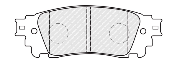Brake Pad Set, disc brake PREMIER ECO FRICTION FDB5297
