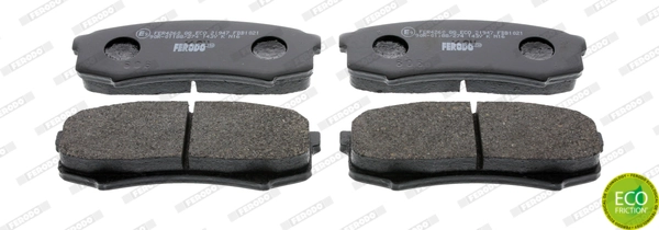 Brake Pad Set, disc brake PREMIER ECO FRICTION FDB1021
