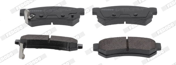 Brake Pad Set, disc brake PREMIER ECO FRICTION FDB5283