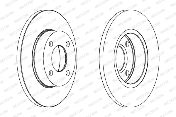 Brake Disc PREMIER DDF048