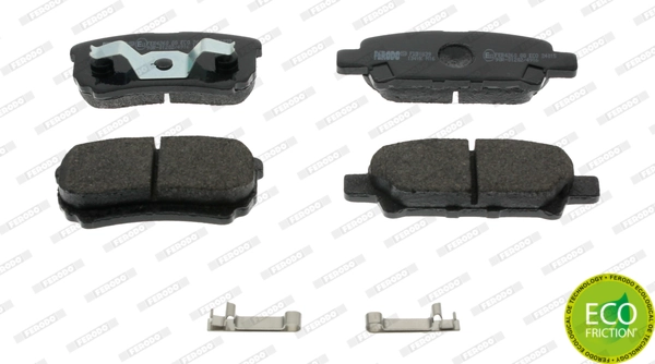 Brake Pad Set, disc brake PREMIER ECO FRICTION FDB1839