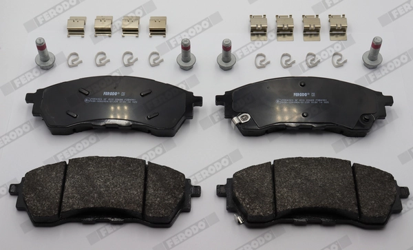 Brake Pad Set, disc brake PREMIER ECO FRICTION FDB4981