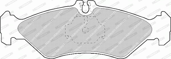 Brake Pad Set, disc brake PREMIER ECO FRICTION FVR1039