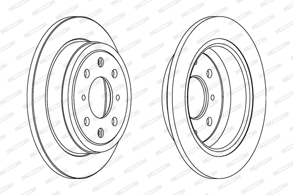 Brake Disc PREMIER Coat+ disc DDF468C