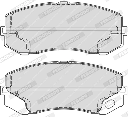 Brake Pad Set, disc brake PREMIER ECO FRICTION FVR4314