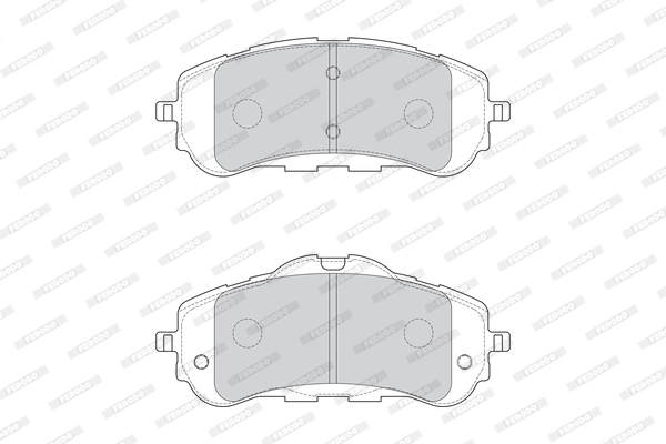 Set bantalan rem, rem cakram PREMIER ECO FRICTION FDB4764
