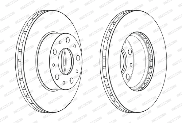 Brake Disc PREMIER DDF2659