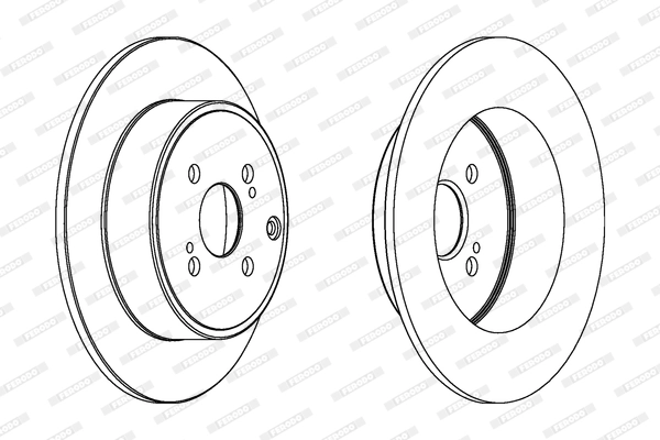 Brake Disc PREMIER DDF1421