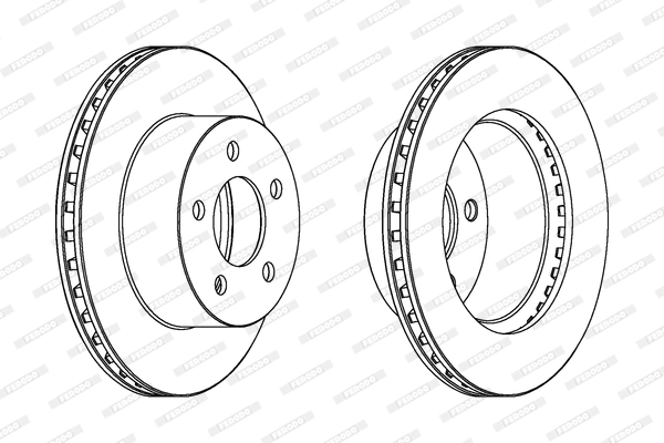 Brake Disc PREMIER DDF1027