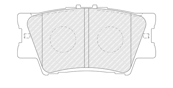 Brake Pad Set, disc brake PREMIER ECO FRICTION FDB5469