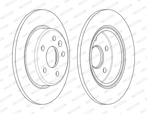 Brake Disc PREMIER DDF2426C