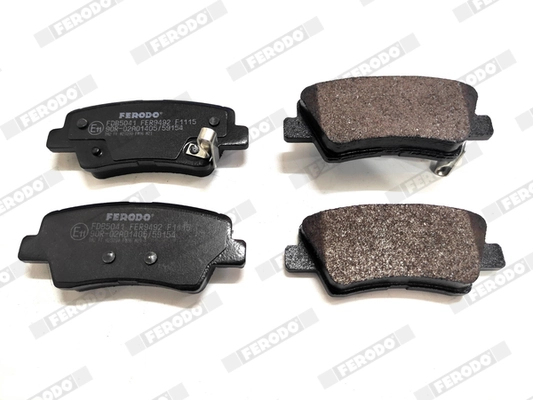 Brake Pad Set, disc brake PREMIER ECO FRICTION FDB5041