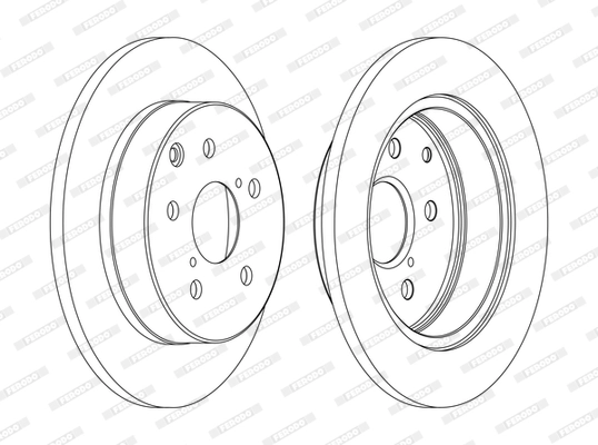 Brake Disc PREMIER DDF1846C