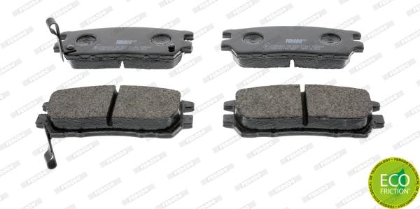 Brake Pad Set, disc brake PREMIER ECO FRICTION FDB804