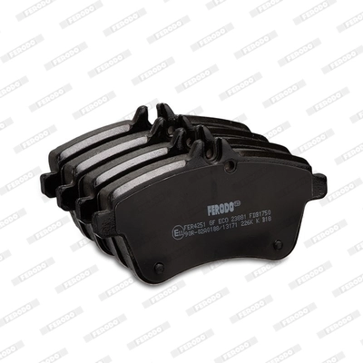 Brake Pad Set, disc brake PREMIER ECO FRICTION FDB1750