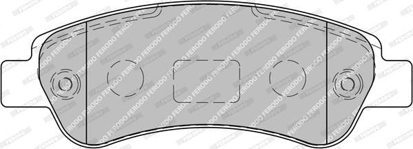 Brake Pad Set, disc brake PREMIER ECO FRICTION FVR1927