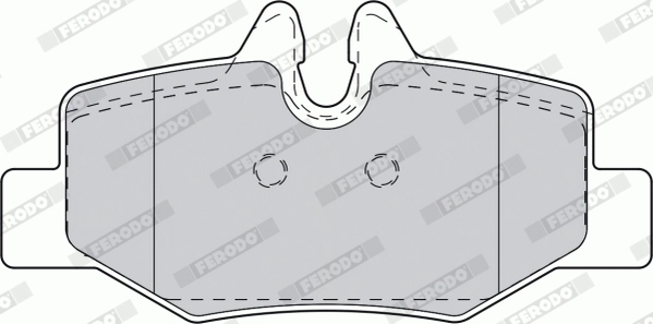 Brake Pad Set, disc brake PREMIER FVR1494