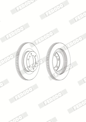 Brake Disc PREMIER DDF2093C-1