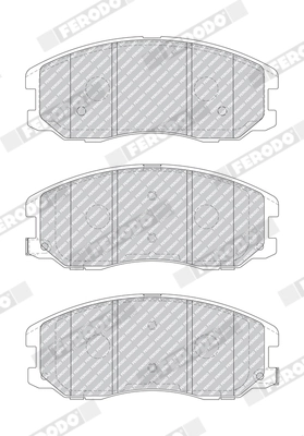 Brake Pad Set, disc brake PREMIER ECO FRICTION FDB1934