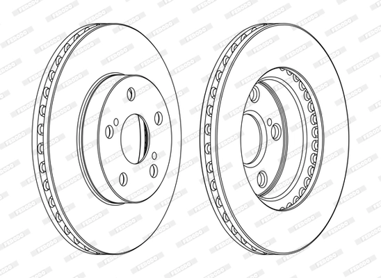 Brake Disc PREMIER DDF1886C