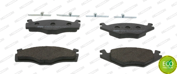 Brake Pad Set, disc brake PREMIER ECO FRICTION FDB392