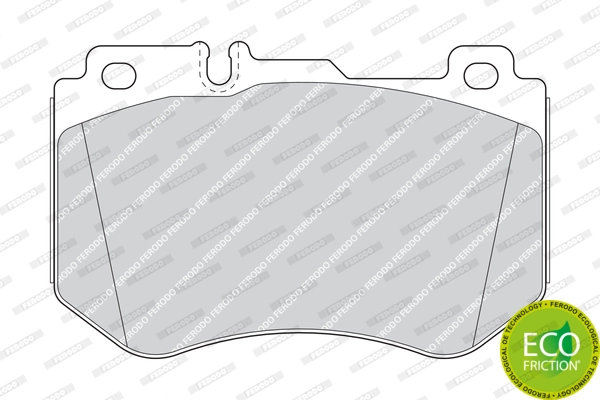 Brake Pad Set, disc brake PREMIER ECO FRICTION FDB4607
